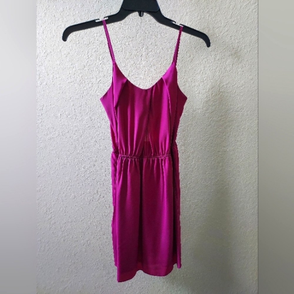BCBGeneration Pink Dress w/ cutout
